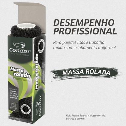 Imagem de Kit Massa Rolada Com até 2 Rolo de Textura Cabelo de Anjo 23cm