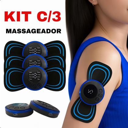 Imagem de Kit Massageador Leve e Compacto com Alta Performance