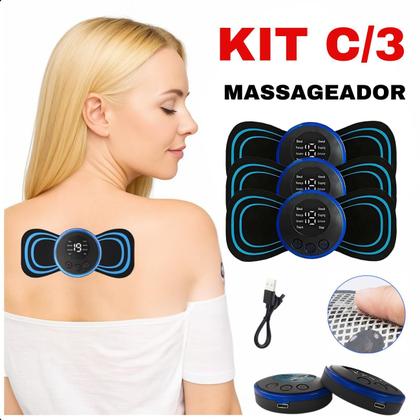 Imagem de Kit Massageador Leve e Compacto com Alta Performance