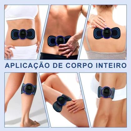 Imagem de Kit Massagem Relax: Tapete Pés + Massageador Ems Relaxamento