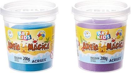 Imagem de Kit Massinha Areia Castelos 400 g - Acrilex