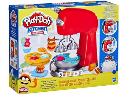 Imagem de Kit Massinha Kitchen Creations Play-Doh Misturador - Mágico Hasbro com Acesórios