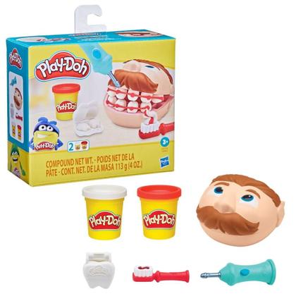 Imagem de Kit Massinha Play Doh Brincando De Dentista - Hasbro E4919