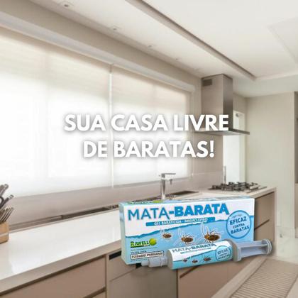 Imagem de Kit Mata Barata Gel Inseticida Armadilha 3 Unidades 10gr