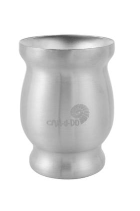 Imagem de Kit Mate  Cuia Inox + Canudo Chimarrão + Escova de Higienização