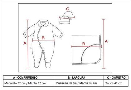 Imagem de Kit Maternidade São Paulo com Manta e Gorro Oficial
