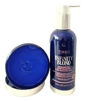 Imagem de Kit Matizador Infinity Blond Shampoo Máscara Reduct Blond