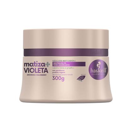 Imagem de Kit Matizante Haskell Matiza+ Shampoo e Máscara 300g/ml