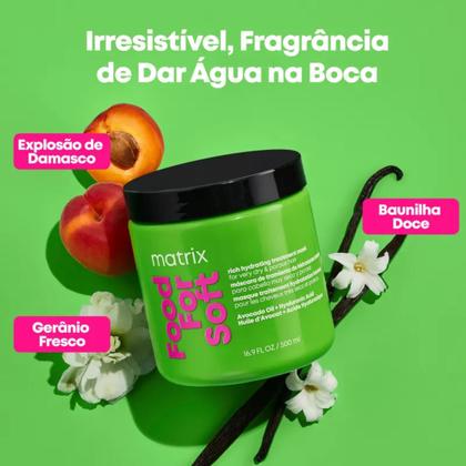 Imagem de Kit Matrix Food For Soft Shampoo 1L+ Máscara 500g
