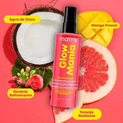 Imagem de Kit Matrix Glow Mania Leave-in 250ml+ Food For Sérum 50ml