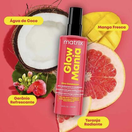 Imagem de Kit Matrix Shampoo + Condicionador Food For Soft + Leave-in Glow Mania