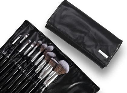 Imagem de Kit max com 10 pincéis profissionais e necessáire macrilan