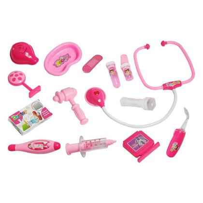 Imagem de Kit Médico Infantil - Doutor DM - Maleta Médica - 14 Peças - DM Toys