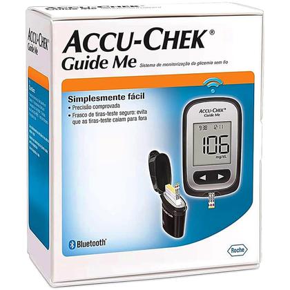 Imagem de Kit Medidor de Glicemia Accu-Chek Guide Me com 10 Tiras