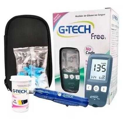 Imagem de Kit Medidor de Glicose G Tech Modelo Free