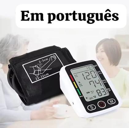 Imagem de Kit Medidor de pressão arterial digital + tensiômetros manguito , Oxímetro de dedo