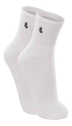 Imagem de Kit Meia 9 Pares Cano Médio Cinza Preto Mescla 03245 Lupo