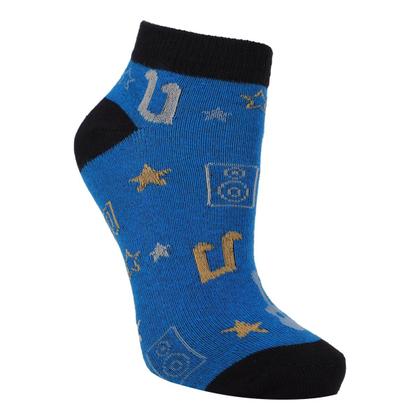 Imagem de Kit Meia Cano Curto Infantil Cia Da Meia 6 Pares Menino