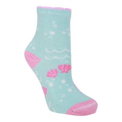 Imagem de Kit Meia Cano Médio Infantil Cia Da Meia 6 Pares Menina