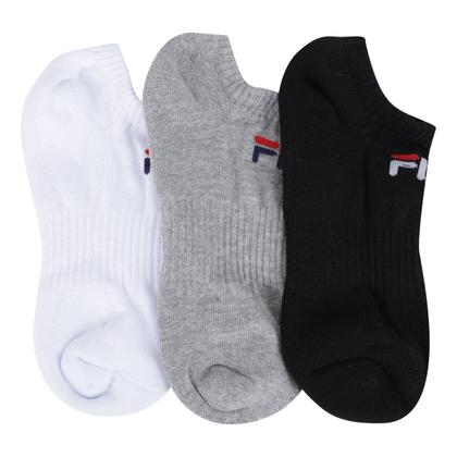 Imagem de Kit Meia Fila Cano Curto Br C/3 Pares