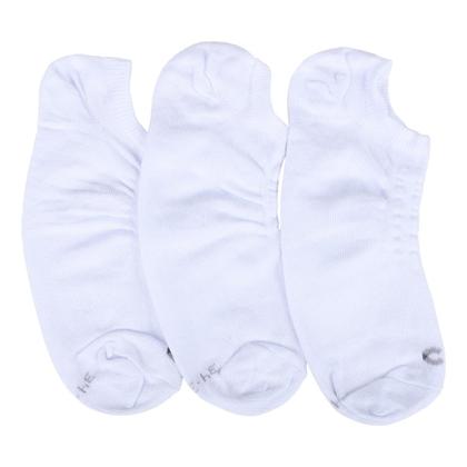 Imagem de Kit Meia Infantil Cia da Meia Invisível 3 Pares