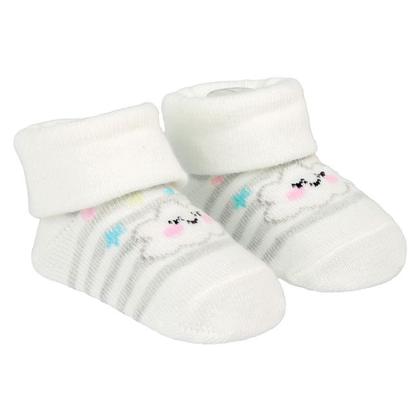 Imagem de Kit Meia Infantil Com 2 Pares Recém-Nascido Menina - Pimpolho