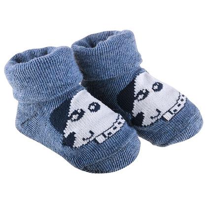 Imagem de Kit Meia Infantil Com 2 Pares Recém-Nascido Menino Pimpolho