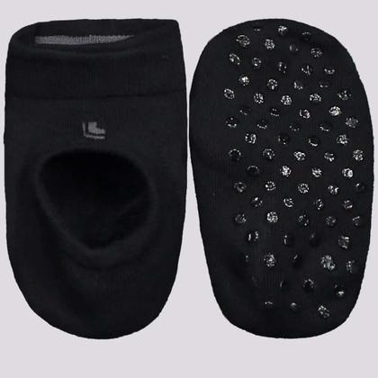 Imagem de Kit Meia Lupo Performance Sapatilha Pilates 2 Pares Feminina Preta