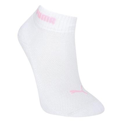 Imagem de Kit Meia Puma Cano Baixo Esportiva 3 Pares Feminina