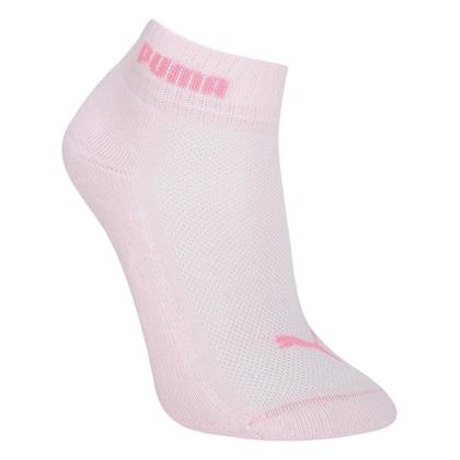 Imagem de Kit Meia Puma Cano Baixo Esportiva 3 Pares Feminina