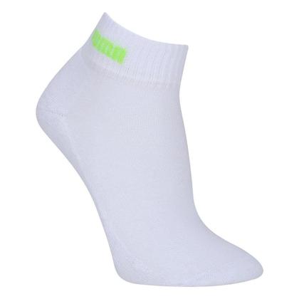 Imagem de Kit Meia Puma Cano Baixo Esportiva 3 Pares Feminino