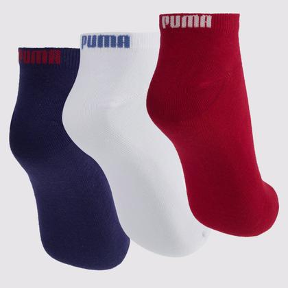 Imagem de Kit Meia Puma Sapatilha 6 Pares Sortidas