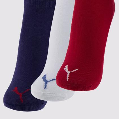 Imagem de Kit Meia Puma Sapatilha 6 Pares Sortidas