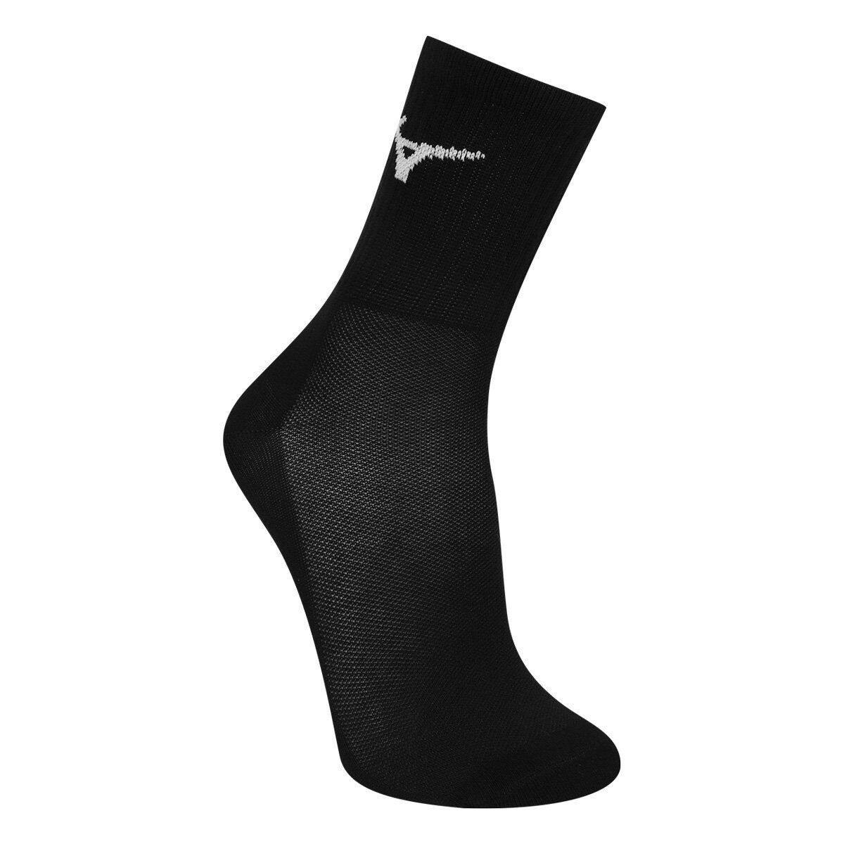 Imagem de Kit Meias Cano Médio Mizuno Basic C/ 6 Pares