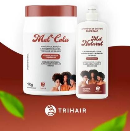 Imagem de Kit Mel Cola 1kg + Ativador Mel Natural 500ml