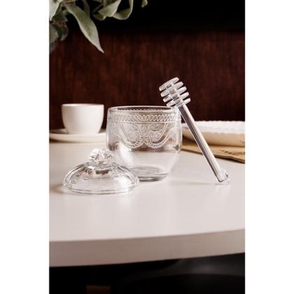 Imagem de Kit Meleira + Açucareiro de Cristal Imperial Lyor