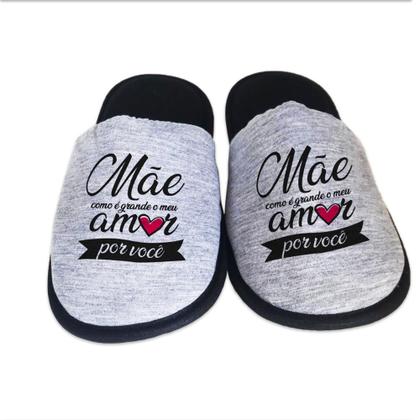 Imagem de Kit Melhor Mãe Dia das Mães - Pantufa Caneca Máscara Dormir