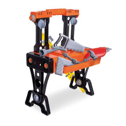 Imagem de Kit Menino Construtor Martelo Maleta Bancada de Ferramenta