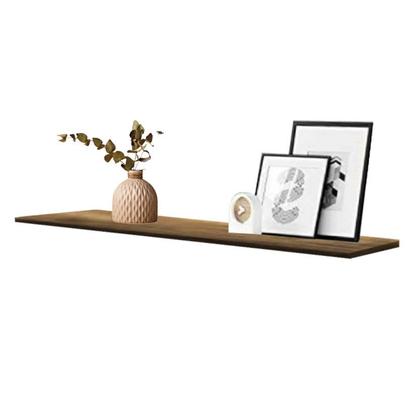 Imagem de Kit Mesa de Estudos com Prateleira Zurik Office Industrial Ferro Rose Gold MDF Castanho - Ahazzo Móveis