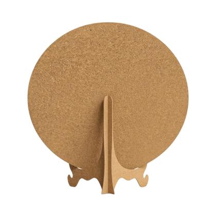 Imagem de Kit Mesa De Festa Completa - Painel Display 50x50cm + Trio De Boleiras Em MDF