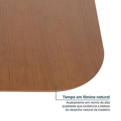 Imagem de Kit Mesa de Jantar Boreal 210cm e 6 Cadeiras Jambu Cabecasa Madeiramadeira