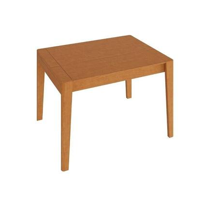 Imagem de Kit Mesa de Jantar Extensível Retangular Tarsila e 4 Cadeiras Pequi CabeCasa MadeiraOriginals