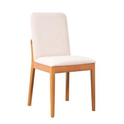 Imagem de Kit Mesa de Jantar Extensível Retangular Tarsila e 4 Cadeiras Pequi CabeCasa MadeiraOriginals