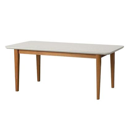 Imagem de Kit Mesa de Jantar Tangará 210cm e 8 Cadeiras Pitanga Cabecasa Madeiramadeira Caramelo/Offwhite/Cinza