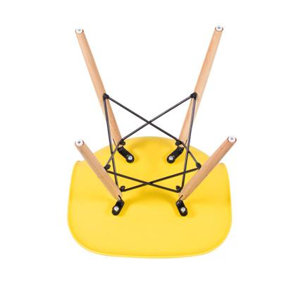 Imagem de KIT - Mesa de vidro Eames 70 cm + 2 cadeiras Eiffel DSW