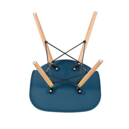 Imagem de KIT - Mesa de vidro Eames 70 cm + 2 cadeiras Eiffel DSW