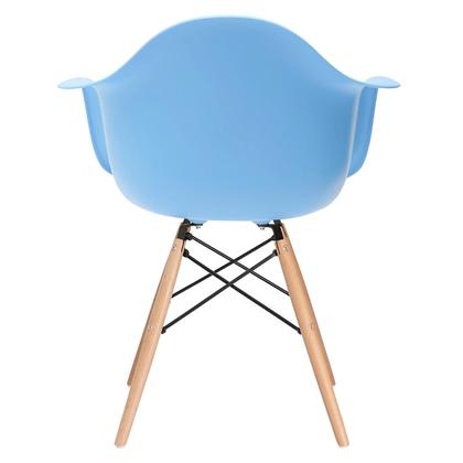 Imagem de KIT - Mesa Eames 100 cm + 4 cadeiras Eiffel DAW