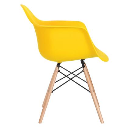 Imagem de KIT - Mesa Eames 100 cm + 4 cadeiras Eiffel DAW