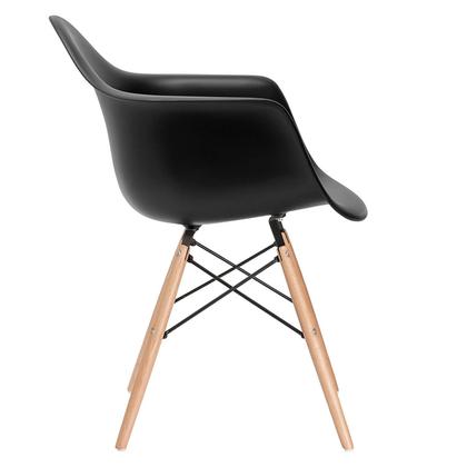 Imagem de KIT - Mesa Eames 100 cm + 4 cadeiras Eiffel DAW