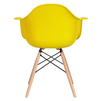 Imagem de KIT - Mesa Eames 70 cm + 4 cadeiras Eiffel DAW com braços
